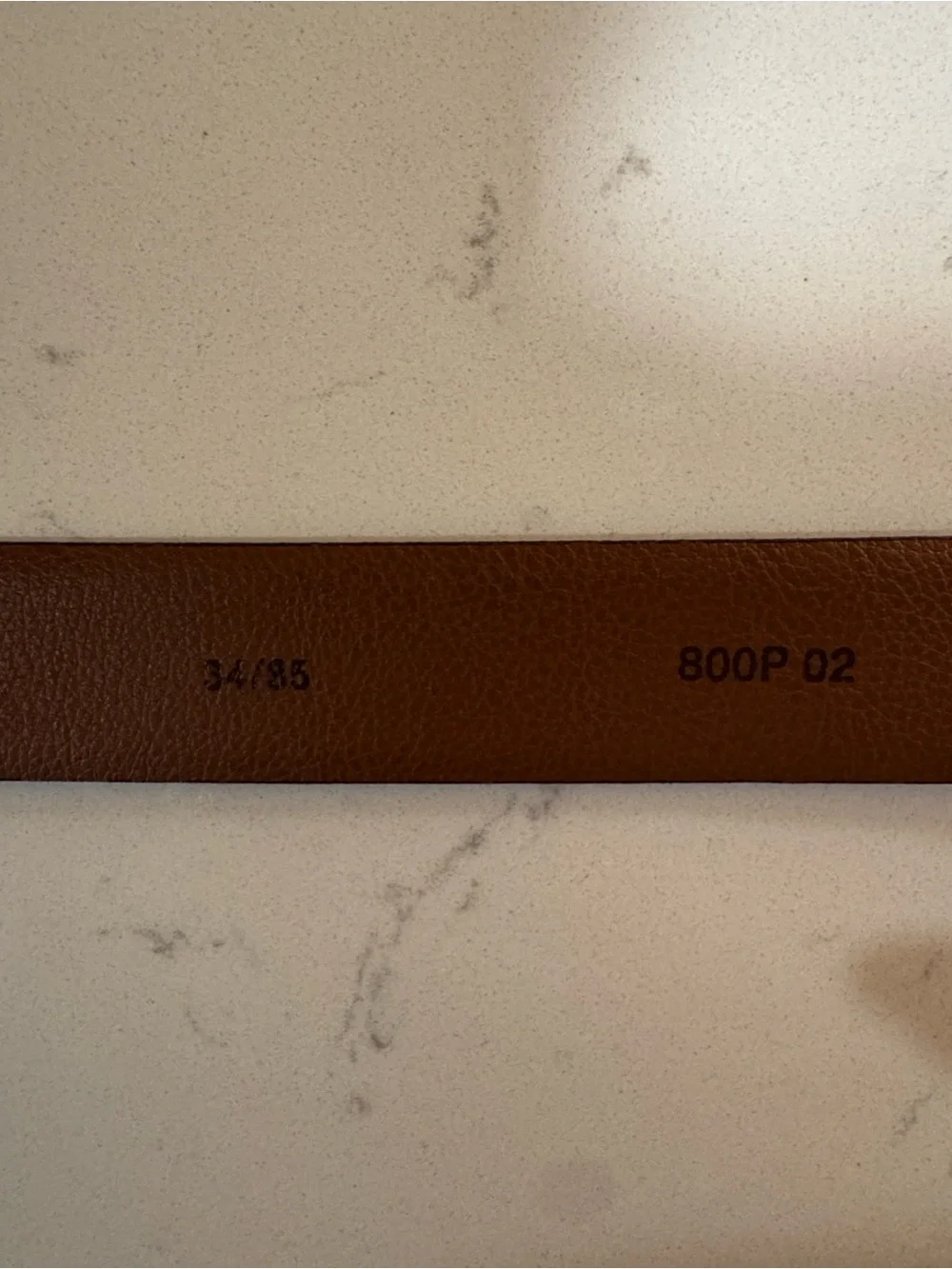 Classic Black Leather Belt with Silver Buckle - Unbranded